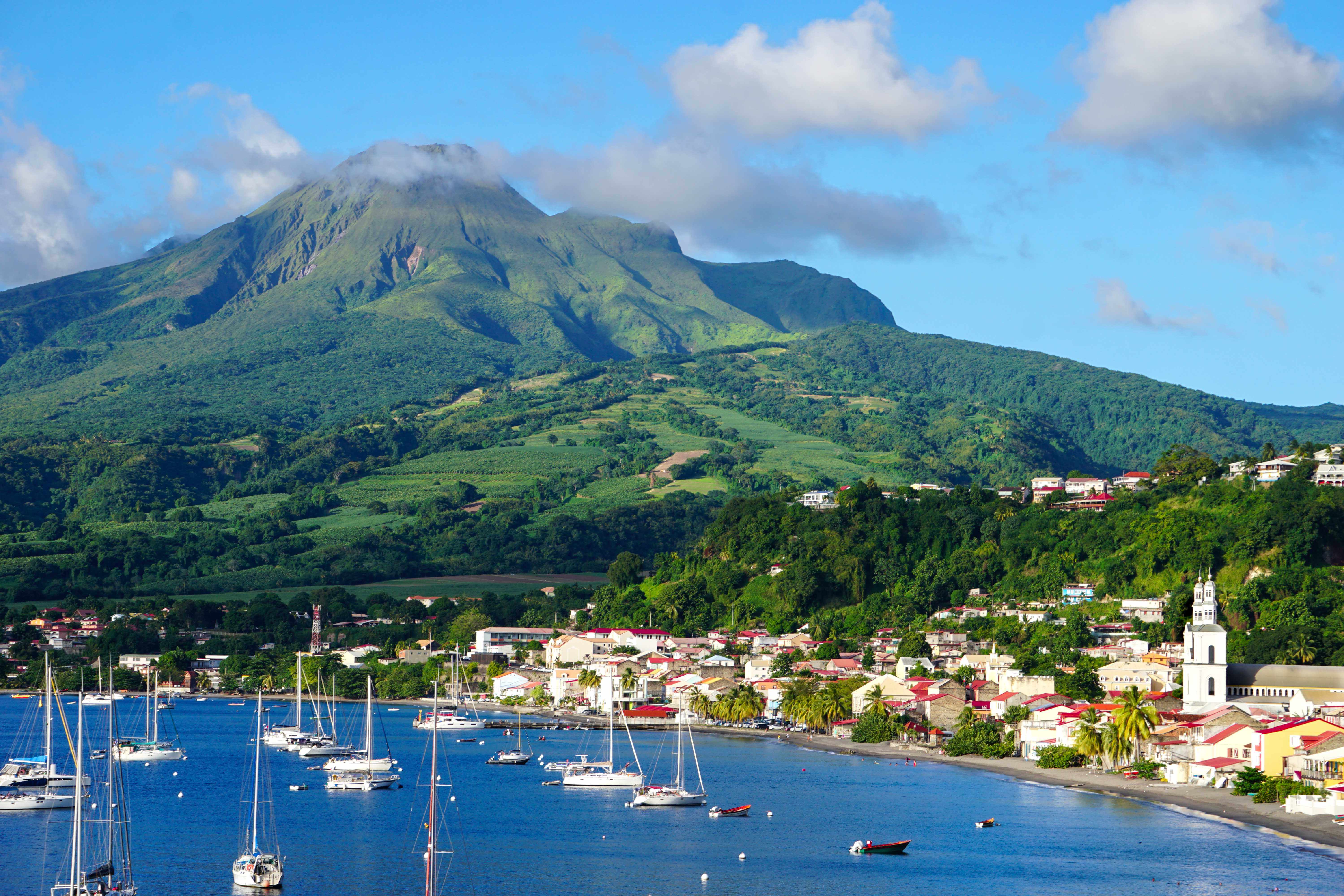 Village côtier en Martinique